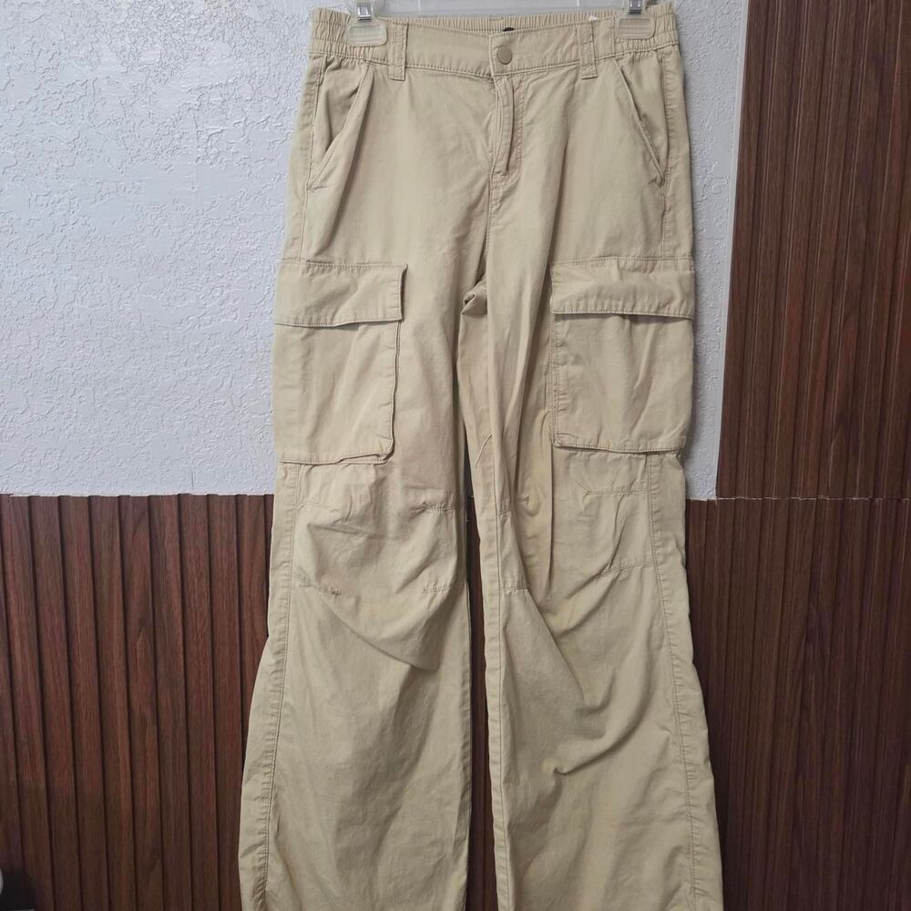Notinlist Women's Tan and Cream Trousers